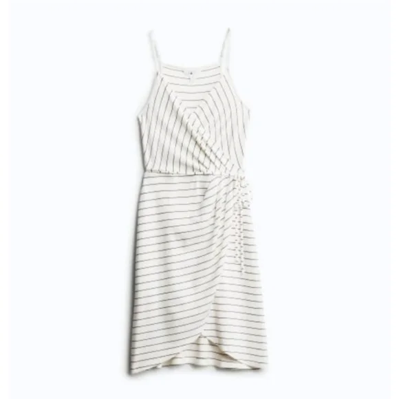 41 Hawthorne Annora Faux Wrap Mini Dress in White Size S petite - Picture 1 of 1